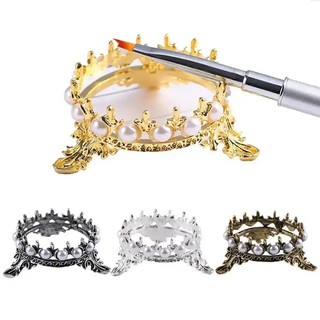 Chân đế gác cọ hình vương miệng bằng kim loại cao cấp-ĐỒ NAIL VIỆT