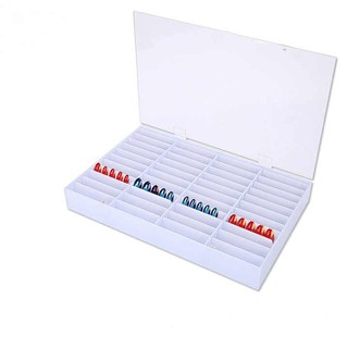 Khay trưng bày móng mẫu phân nhiều ngăn riêng biệt bằng nhựa-ĐỒ NAIL VIỆT