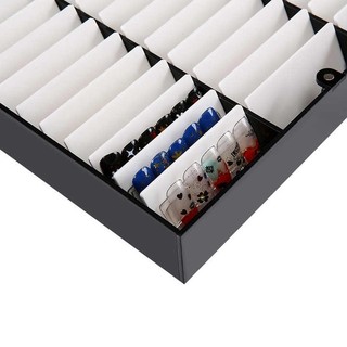 Khay trưng bày móng mẫu phân nhiều ngăn riêng biệt bằng nhựa-ĐỒ NAIL VIỆT