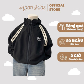 Áo khoác gió cho bé trai, áo khoác bomber cho bé trai Any Haankids