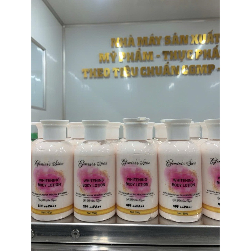 Kem chống nắng dành cho body “Gemini’s Store Whitening Body Lotion”