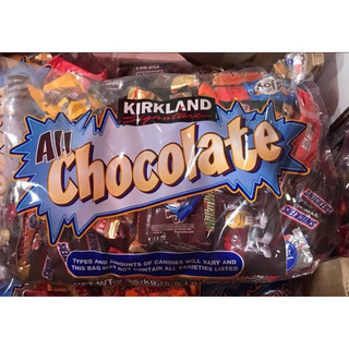   NEW DATE 04 2026 Kẹo Socola Tổng Hợp All Chocolate 150 Pieces Kirkland Signature - 2.55kg Của Mỹ 