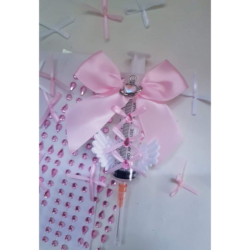 Mô hình ống tiêm trang trí y2k/yamikawaii/gothic syringes