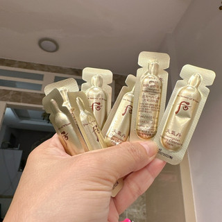 (10 gói date 2027)  Sữa rửa mặt tái sinh da Whoo Cheongidan Radiant Cleansing Foam
