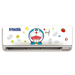 Sticker trang trí máy lạnh Huệ Decor chất liệu decal siêu nét,siêu bền, sẵn keo, sẵn khuôn, chỉ việc dán