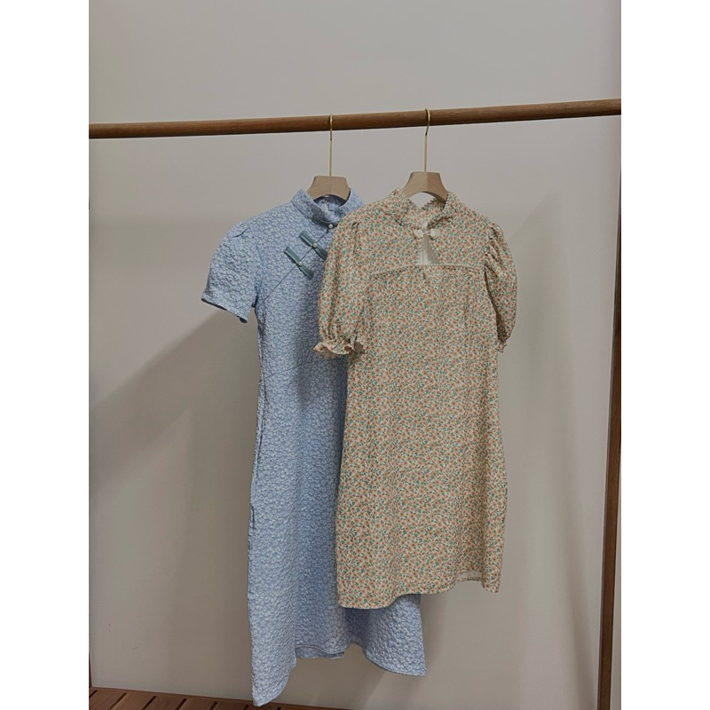 Sườn xám cách tân kiểu vintage