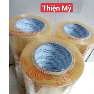 Băng keo 48mm - 200yard 2kg/cây lõi giấy mỏng