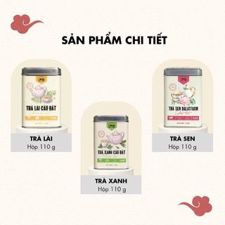 Hộp Quà An Khang (Trà Lài - Trà Sen - Trà Xanh)