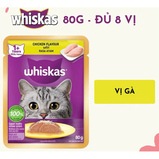 SỐT WHISKAS CHO MÈO 80GR