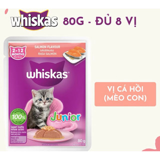 SỐT WHISKAS CHO MÈO 80GR