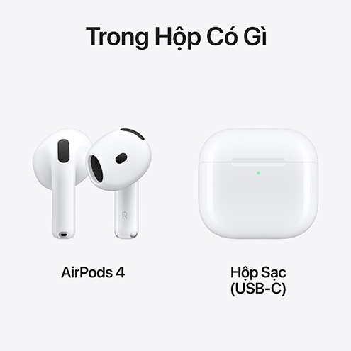 Tai nghe AirPods 4 - Chính hãng | BigBuy360 - bigbuy360.vn