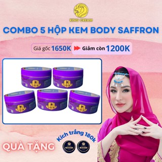 [Giá Sập Sàn] 5 KEMBODY SAFFRON DUBAI ( 5 HŨ KEM LẺ )  [TẶNG 2 KÍCH TRẮNG ] - Kem Dưỡng Trắng Da