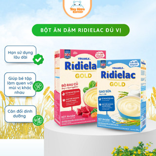 Bột ăn dặm cho bé Vinamilk, bột ăn dặm Ridielac dinh dưỡng giúp bé ăn ngon (date xa)