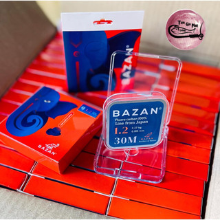   CHÍNH HÃNG  Cước Thẻo Bazan Carbon 30m Cước Câu Cá 