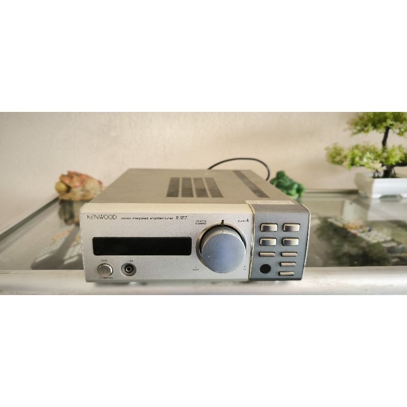 Amply Mini Kenwood R-SE7 chạy Class A . hàng nội địa cs 38w . thanh lý cũ dùng hay và tốt