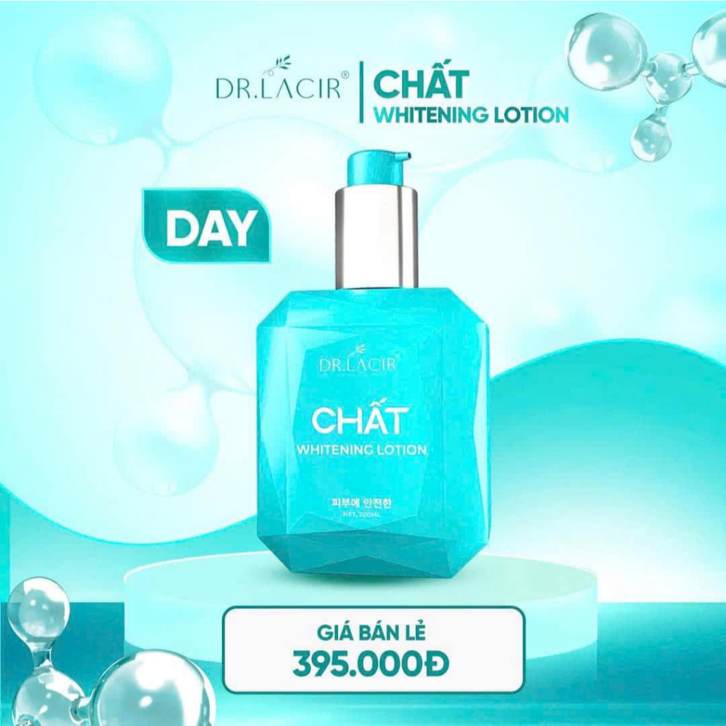 Kem body Chất Whitening Lotion Dr Lacir - Kem dưỡng body ngày Dr.Lacir chính hãng