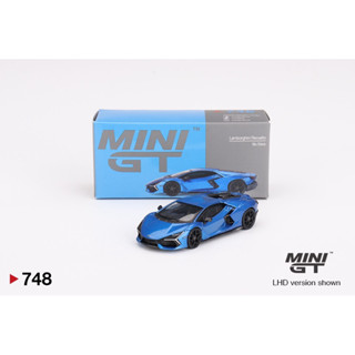 mohinhxeps-1/64_Minigt #748 Lamborghini Revuelto Blue Eleos