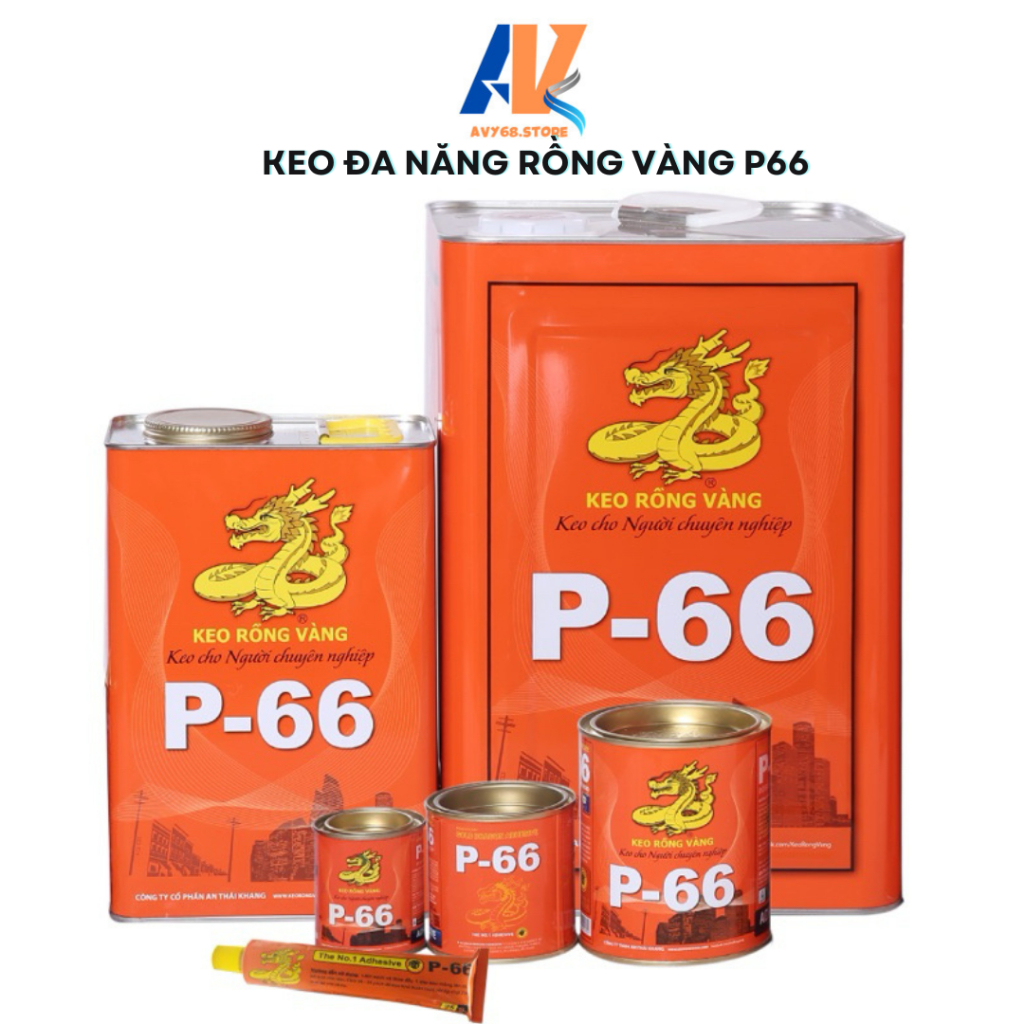 Keo dán đa năng rồng vàng P66