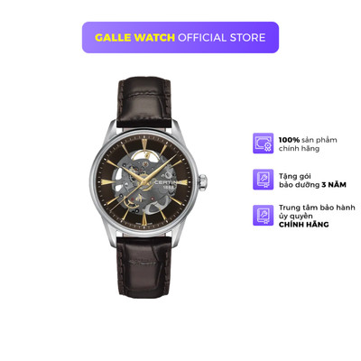 Đồng Hồ Nam Certina DS 1 Skeleton C029.907.16.081.00, xuất xứ Thuỵ Sỹ  mặt kính Sapphire sang trọng, dây thép đeo tay bề