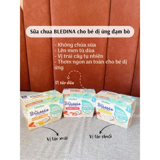 Sữa Chua Bledina vị trái cây cho bé dị ứng đạm bò