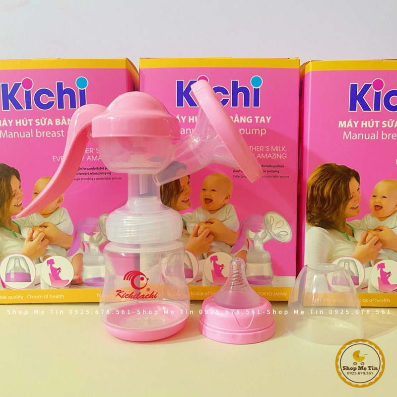 Máy Hút Sữa Cầm Tay Kichi Cho Bé