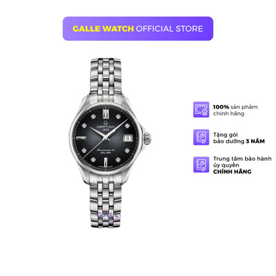 Đồng Hồ Nữ Certina DS Action Lady Powermatic C032.207.11.056.00, xuất xứ Thuỵ Sỹ  mặt kính Sapphire sang trọng, dây thép