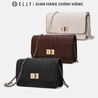 Túi xách nữ thời trang ELLY EL298 đeo chéo đeo vai da tổng hợp cao cấp chính hãng