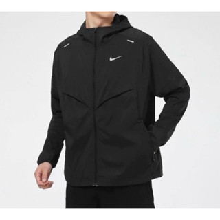 Áo Khoác Dù Nhẹ 2 Lớp Cao Cấp Windrunner Có Mũ Trùm Màu Đen Trơn Chống Nắng Áo Khoác Gió Nam Nữ Thể Thao Mr Bean