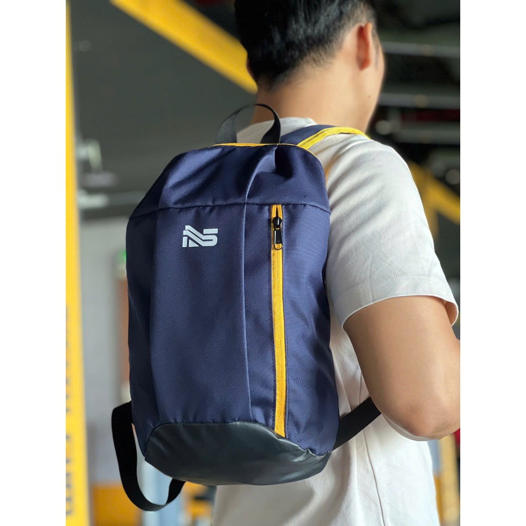 Balo thể thao Nam Sport mini Xanh Navy, nhỏ gọn tiện dụng chơi thể thao, đá bóng, gym, chạy bộ