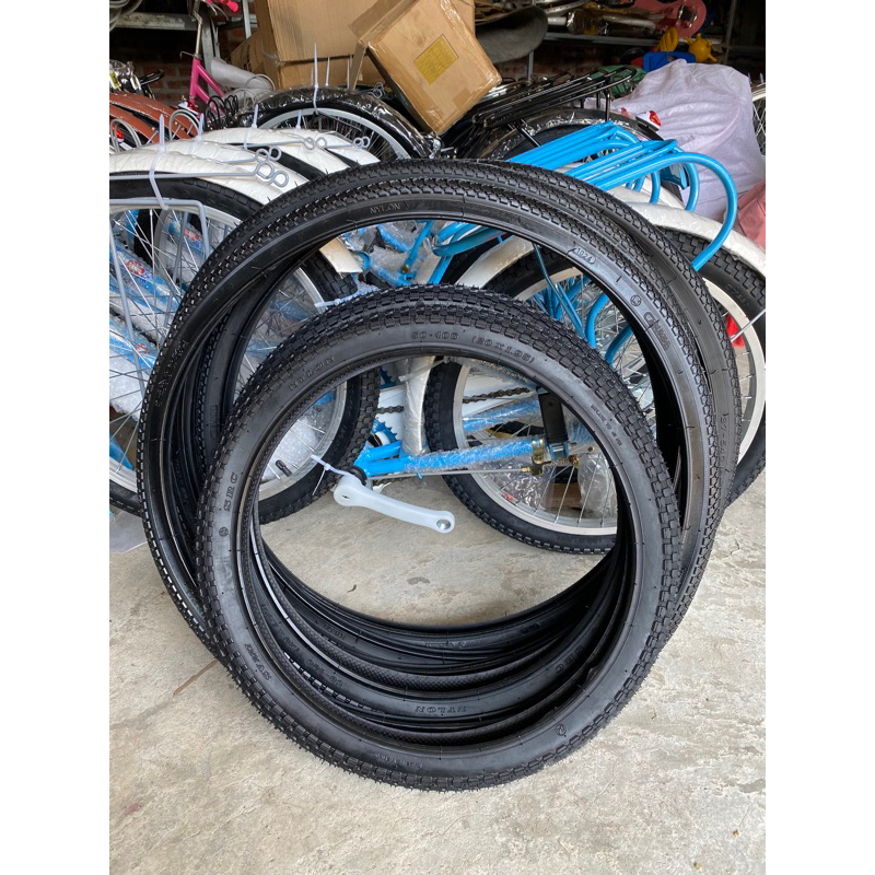 Lốp(vỏ) xe đạp đủ size 20/24/26/27 inch thông dụng (Size được ghi trên lốp xe )