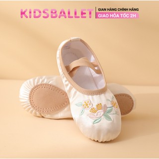 Giày Múa Ba Lê Cho Bé KIDSBALLET Giày Khiêu Vũ Giày Múa Trẻ Em Giày Múa Cho Bé
