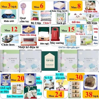 (có chọn quà) Tã/Bỉm ELPRAIRIE Hàn Quốc dán/quần đủ size S/M/L/XL/XXL