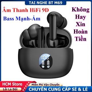 Tai Nghe Bluetooth5.4 M69-895B Bass Siêu Ấm Mạnh Nghe Nhạc 9D Chất Âm Hay Chống Nước,Gọi Thoại To Rõ