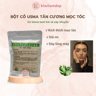 [Có Sẵn] Bột cỏ Usma Tân Cương Kích Thích Mọc Tóc, Nuôi Dưỡng Tóc Dày, Chân Mày Và Đường Chân Tóc