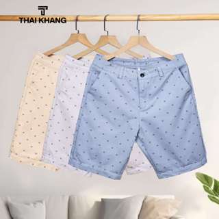 Quần short kaki nam THÁI KHANG vải kaki dày mềm mặc mát QUAN08