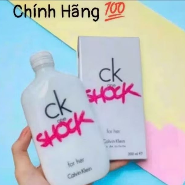 (200ml FULLBOX) Nước Hoa Nữ C.K O.n.e Shock