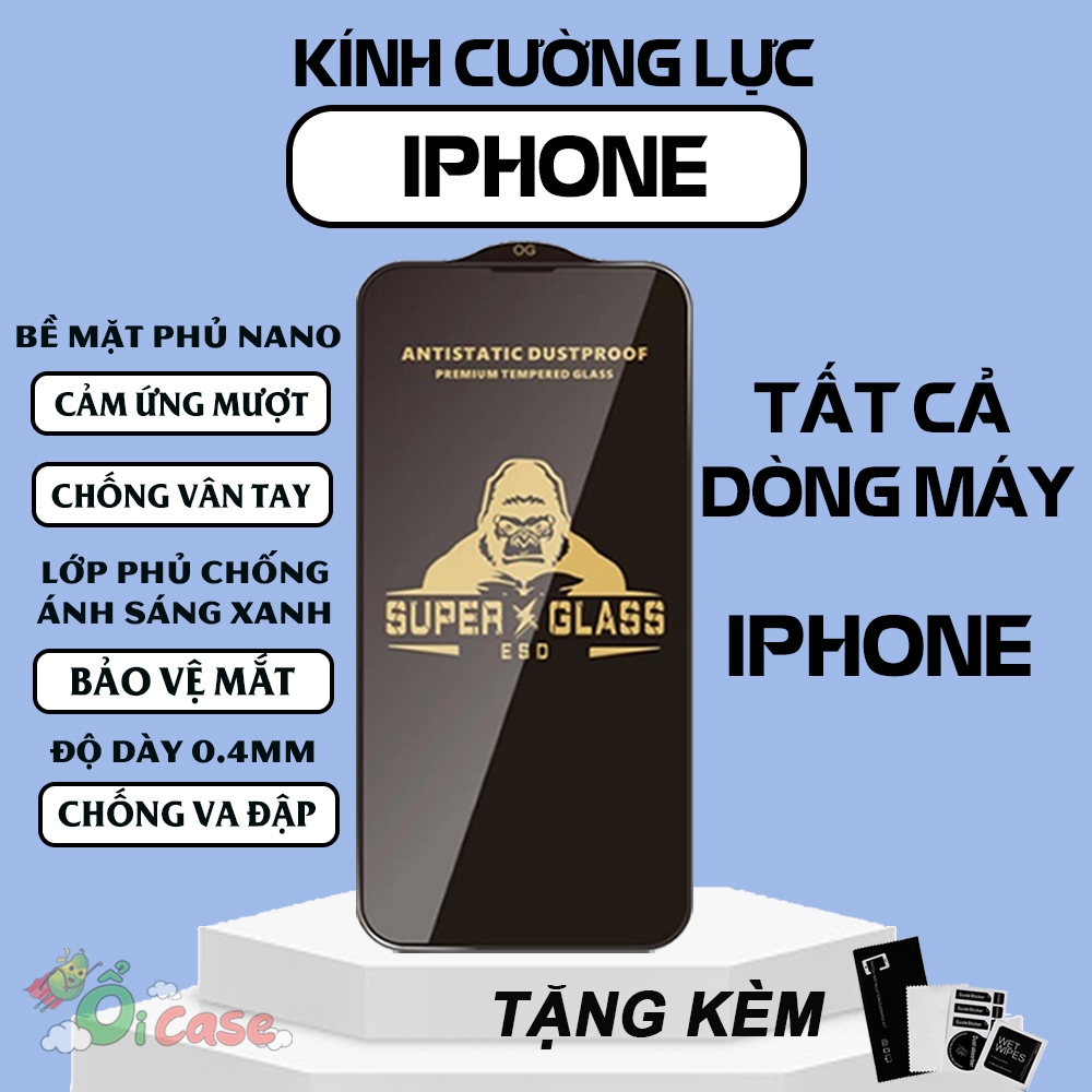 Kính cường lực iPhone, cường lực ip 16 15/14/13/12/11/X/Xs/Xr/Pro/Max/Plus/Promax/6/7/8/7p/8p/plus