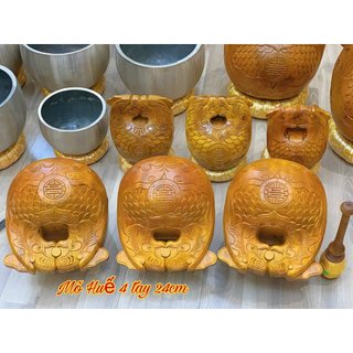 Mõ tụng kinh lõi mít 4 tay