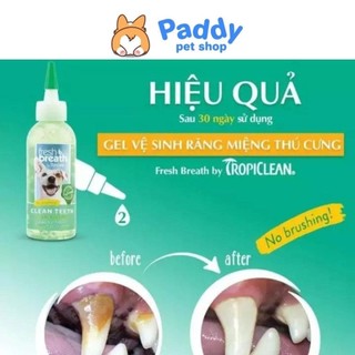 Vệ Sinh Răng Miệng Chó Mèo Tropiclean
