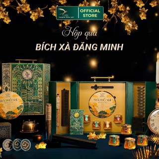 Set Quà Tết Thượng đỉnh quà tặng cao cấp CiCi Thượng Đỉnh Yến - Bích Xà Lục Kim & Bích Xà Đăng Minh Set Quà Thượng Phẩm