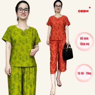 Quần áo cho mẹ 40 tuổi - 50 tuổi , Bộ đồ trung niên cực kỳ thoáng mát không nhăn tặng mẹ tặng bà