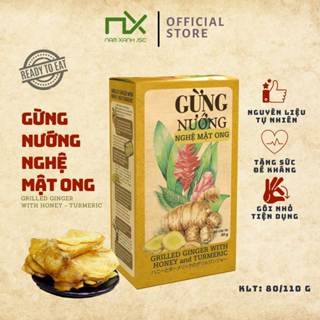 Nam Xanh Gừng Nướng Nghệ Mật Ong 80g(110g)