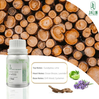 Tinh dầu nước hoa JALIN Wood Sage & Wood  - Dung tích 15ml/50ml/110ml