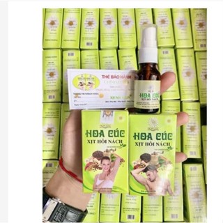 XỊT HÔI NÁCH HOA CÚC ( 100% Thảo Dược )