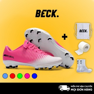Giày Bóng Đá Vic 6 SOCCER BECK, Đế Đinh FG, Bám Sân, Các Màu Sắc, Sân Cỏ Tự Nhiên