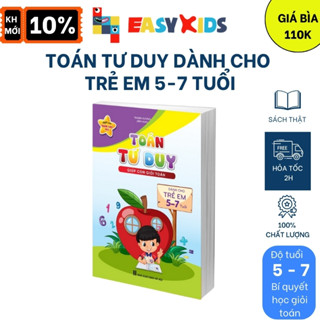 Sách Toán Tư Duy Dành Cho Trẻ Em 5-7 Tuổi