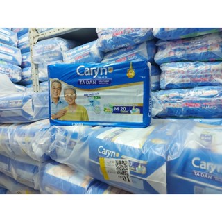 Tã/Bỉm dán người lớn/già siêu thấm Caryn Size M20/L20/XL20