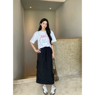 Ceci Cela - Áo thun in nơ viền ren Dolce