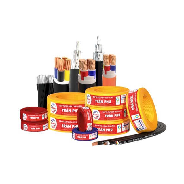 Dây Điện Đôi TP 2x0.5 , 2x1.0, 2x1.5, 2x2.5, Dây Điện Dẹt Vàng 2 Lõi Giá Bán Theo Mét