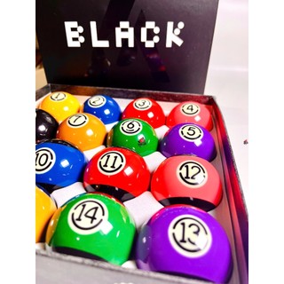 [THỊNH TÂM] Lẻ Bóng Bida Lỗ BLACK Mắt Gà DYNA - Bóng Lẻ Bi-A Pool Bi Cái Aramith Mắt Gà Yanmeiya Bình Dân [ TTBD ]